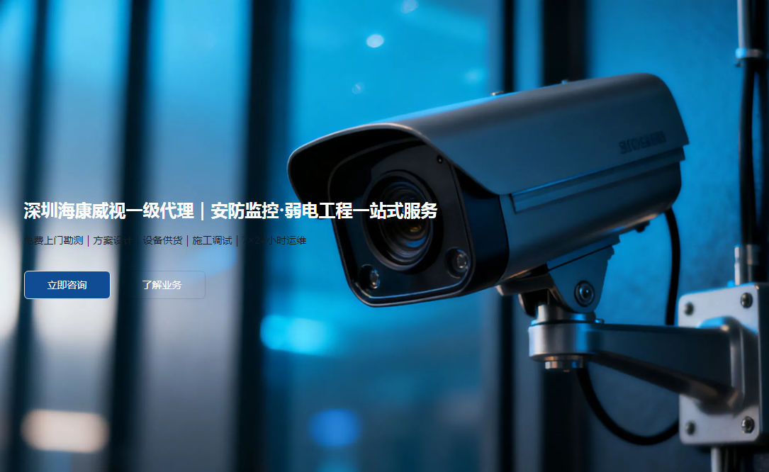 深圳厂房监控安装包工包料|工厂高清安防一站式施工商-中德信通
